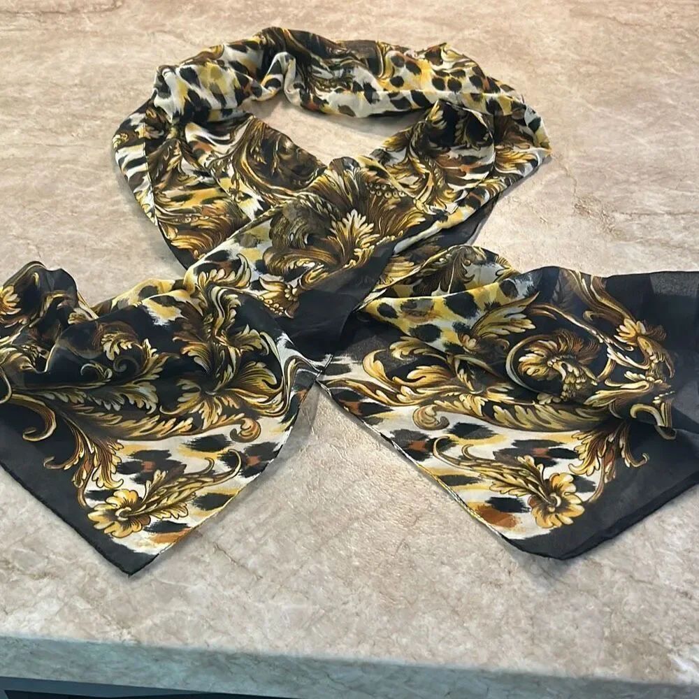 Animal Print Scarf